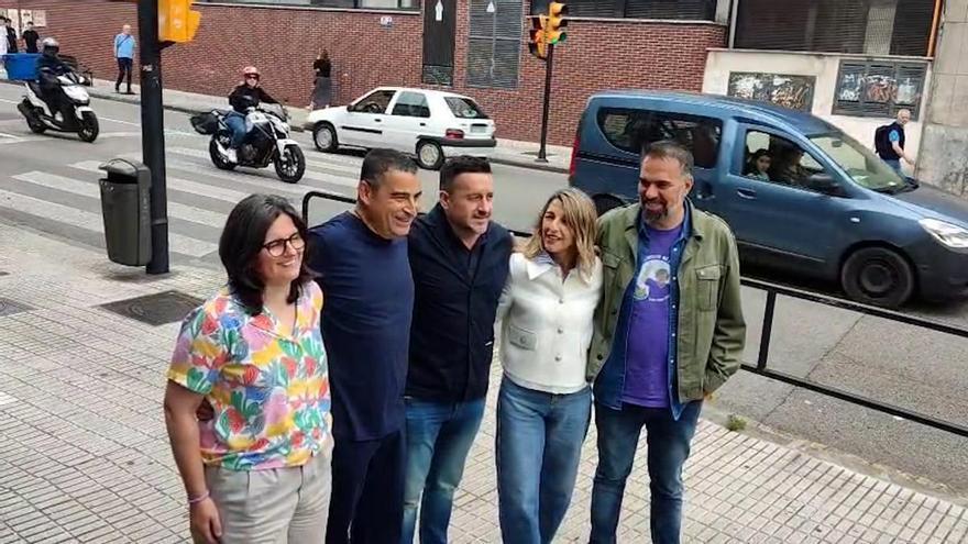 Yolanda Díaz visita Gijón