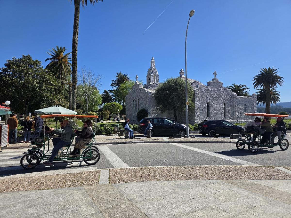 La capilla de San Caralampio, en A Toxa.