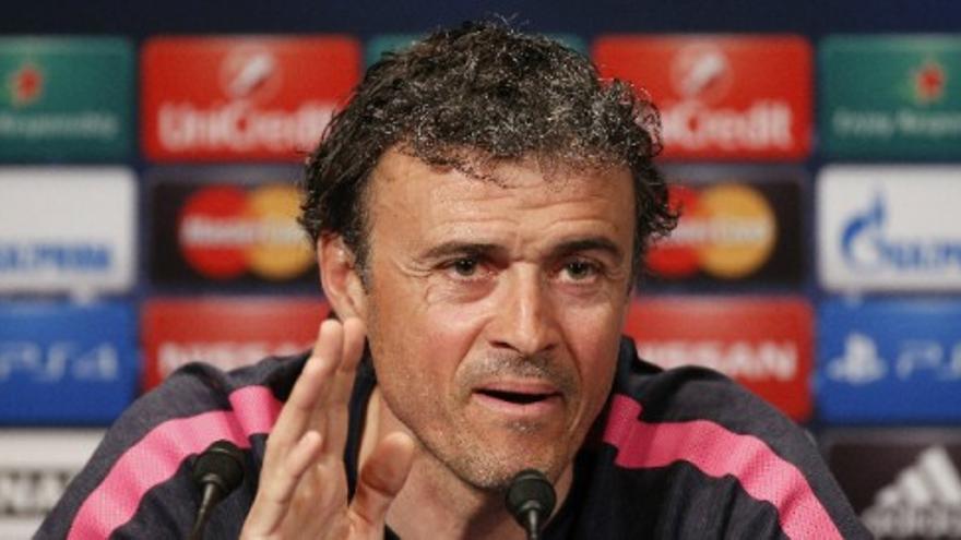 Luis Enrique: "No vamos a pensar que la eliminatoria está cerrada"