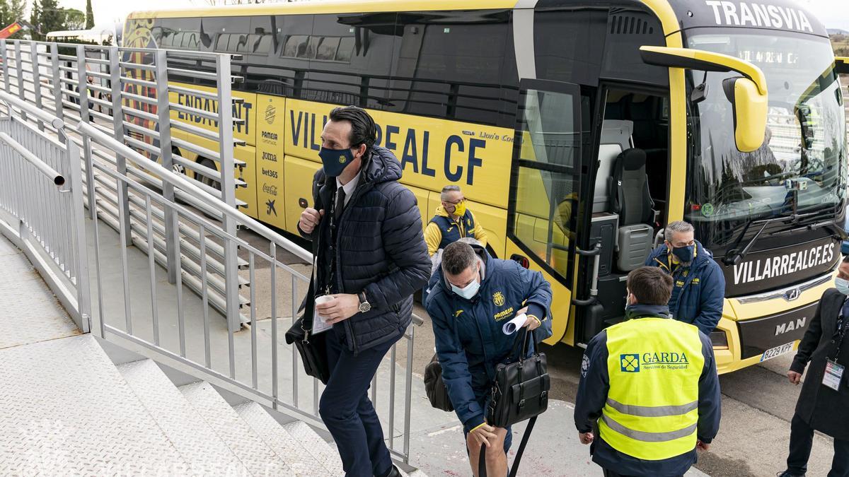 Unai Emery, entrenador del Villarreal CF.