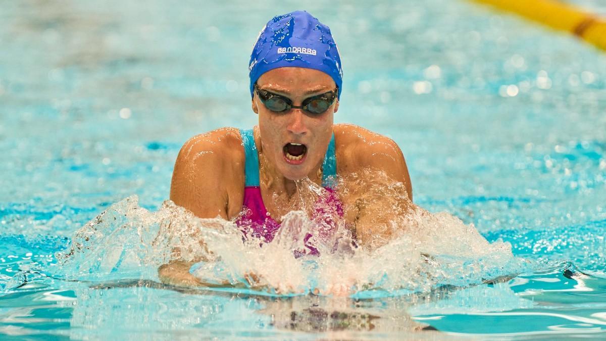 Mireia Belmonte, durante el campeonato