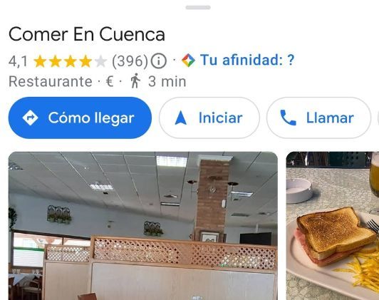 Comer en Cuenca, un restaurante con un nombre que no lleva a engaños...