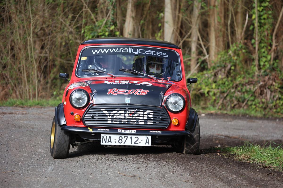 Tramo de Betanzos - Coiròs del 30 Rally de A Coruña .