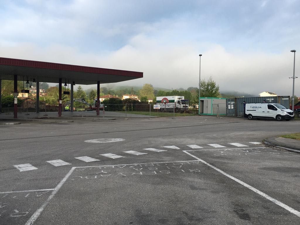 Iniciadas las obras para que la estación de autobuses de Cangas de Onís