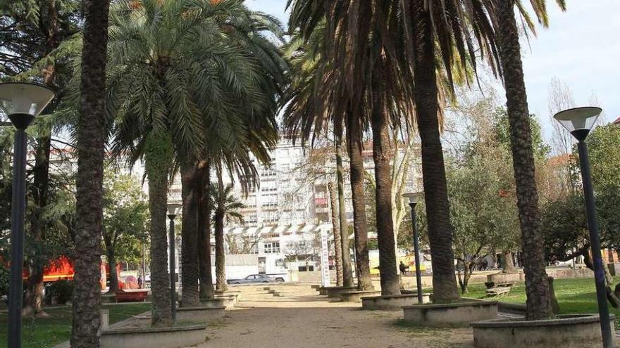 Jardín del Posío, en Ourense. // Iñaki Osorio