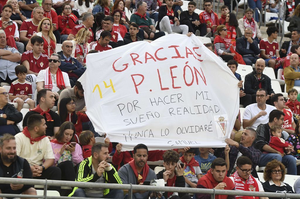 Las mejores imágenes del partido entre el Real Murcia y el Antequera