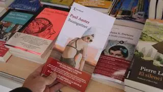 "La Fira del Llibre está triste, pero siempre nos quedarán los libros de Paul Auster"