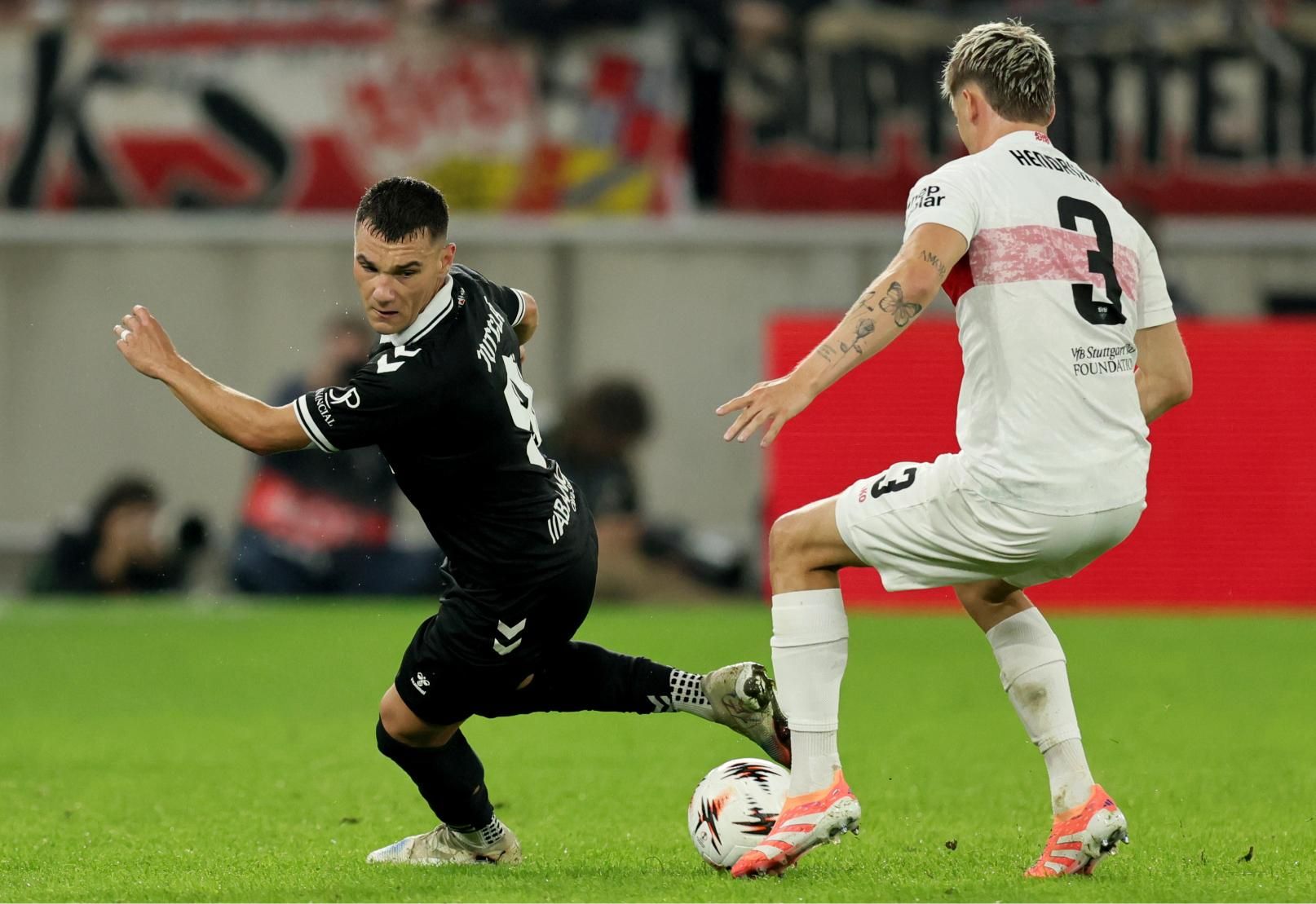 Las imágenes del debut del Celta en Europa League, frente al Stuttgart