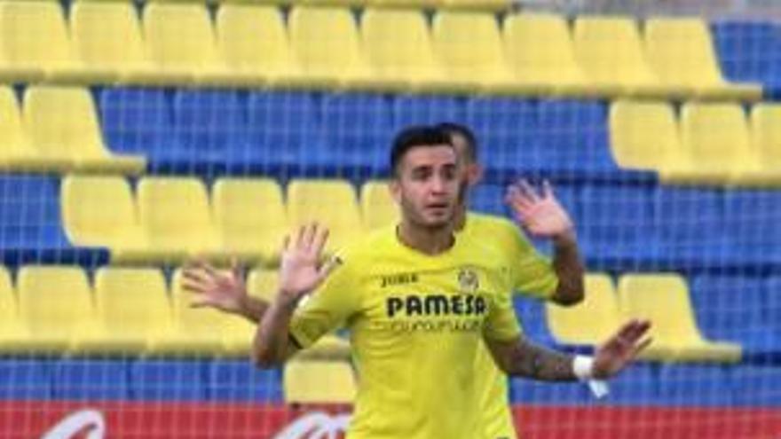 Genís, defensa del Villarreal C, jugará en el duelo de hoy.