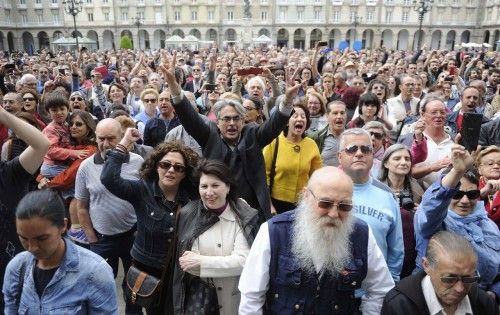 Acto popular en María Pita