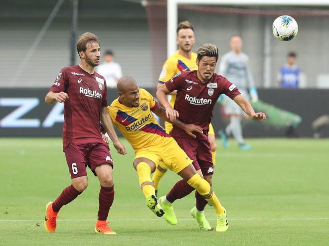 Sergi Samper, muy tocado por las lesiones, juega en Japón con Iniesta, en el Vissel Kobe