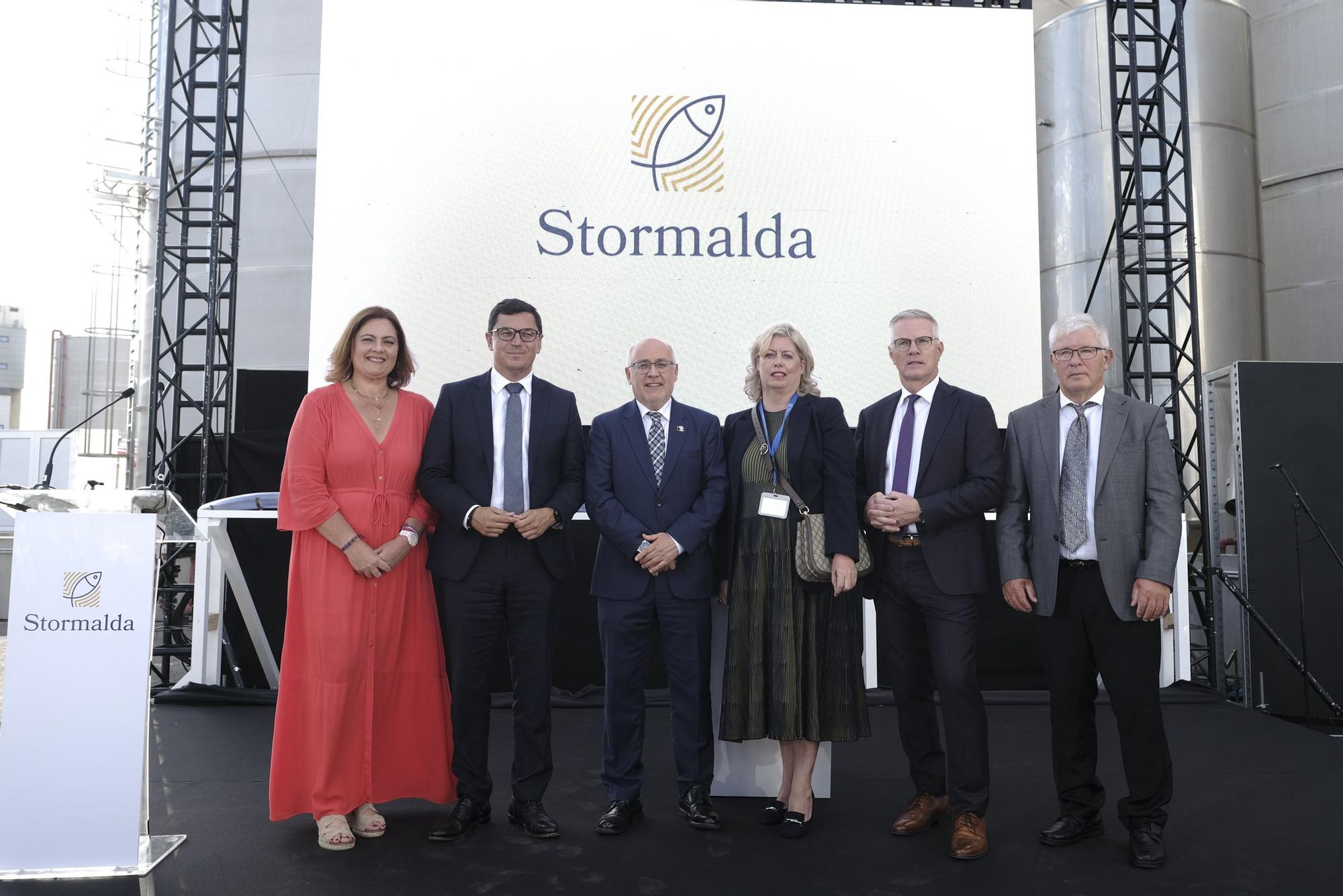 Inauguración de la planta de la empresa Stormalda en el Puerto de Las Palmas