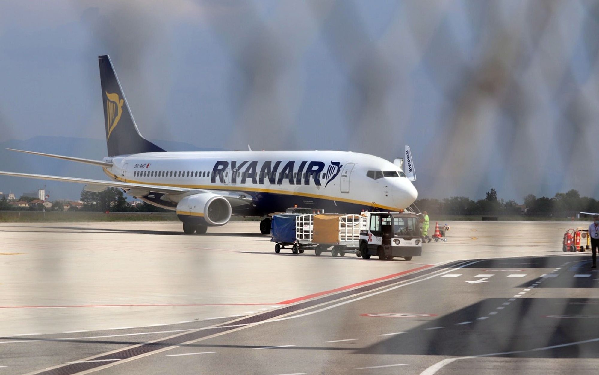 Un avión de Ryanair