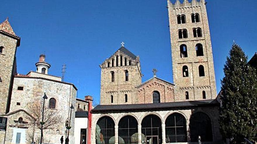 El monestir de Santa Maria de Ripoll.