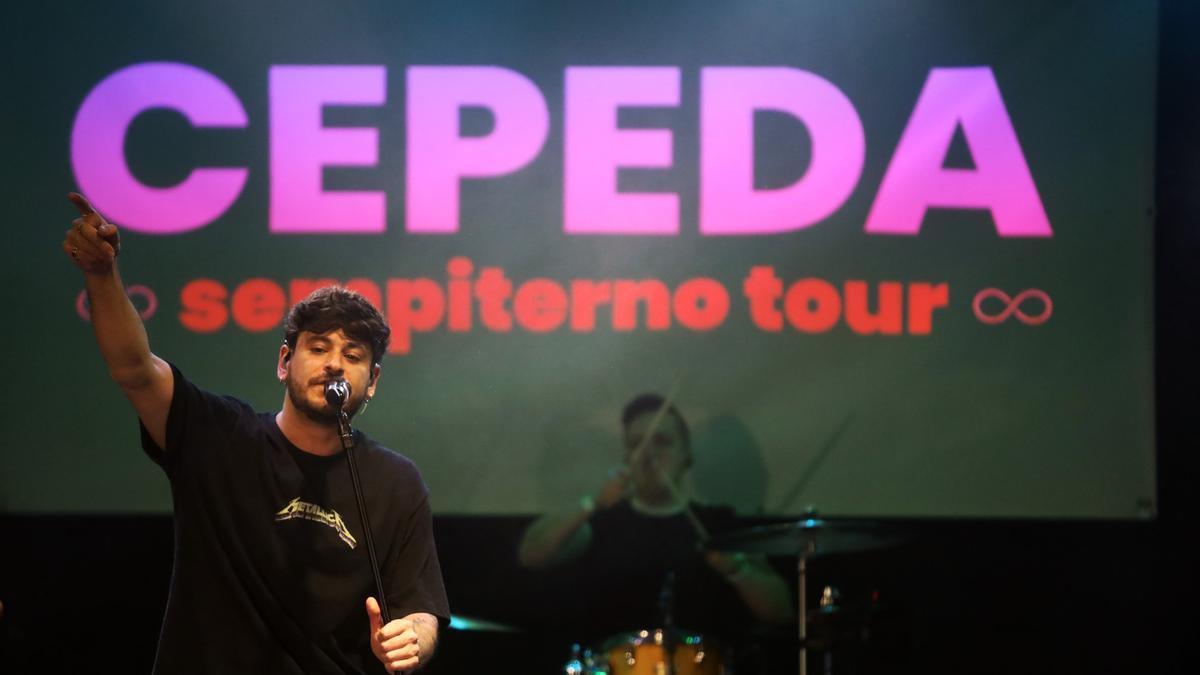 Cepeda trae a la Sala Trinchera de Málaga su Sempiterno Tour