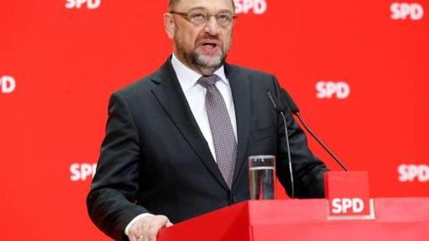 El líder del Partit Socialdemòcrata (SPD), Martin Schulz