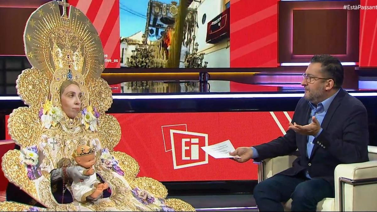 'Gag' de TV3 sobre la Virgen del Rocío con Toni Soler