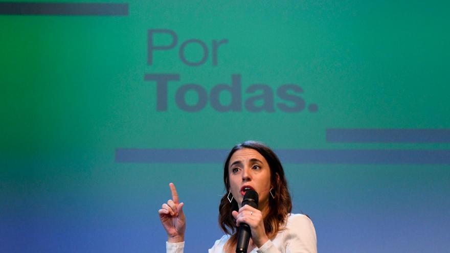 La ministra de Igualdad, Irene Montero. / Fernando Sánchez - E.P.