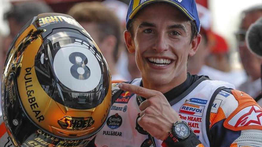 Márquez: &quot;Ahora, veo imposible alcanzar los 15 títulos de Agostini&quot;