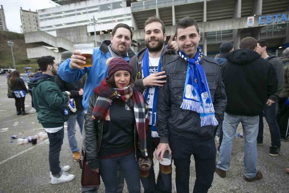 La afición azul apoya a su equipo