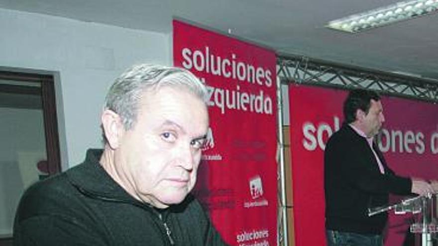 Ángel Guido, en primer término, y, al fondo, Fernando Díaz Rañón.