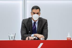 El secretario general del PSOE y presidente del Gobierno, Pedro Sánchez.