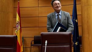 Álvaro García Ortiz, Fiscal General del Estado, durante su comparecencia en el Senado.