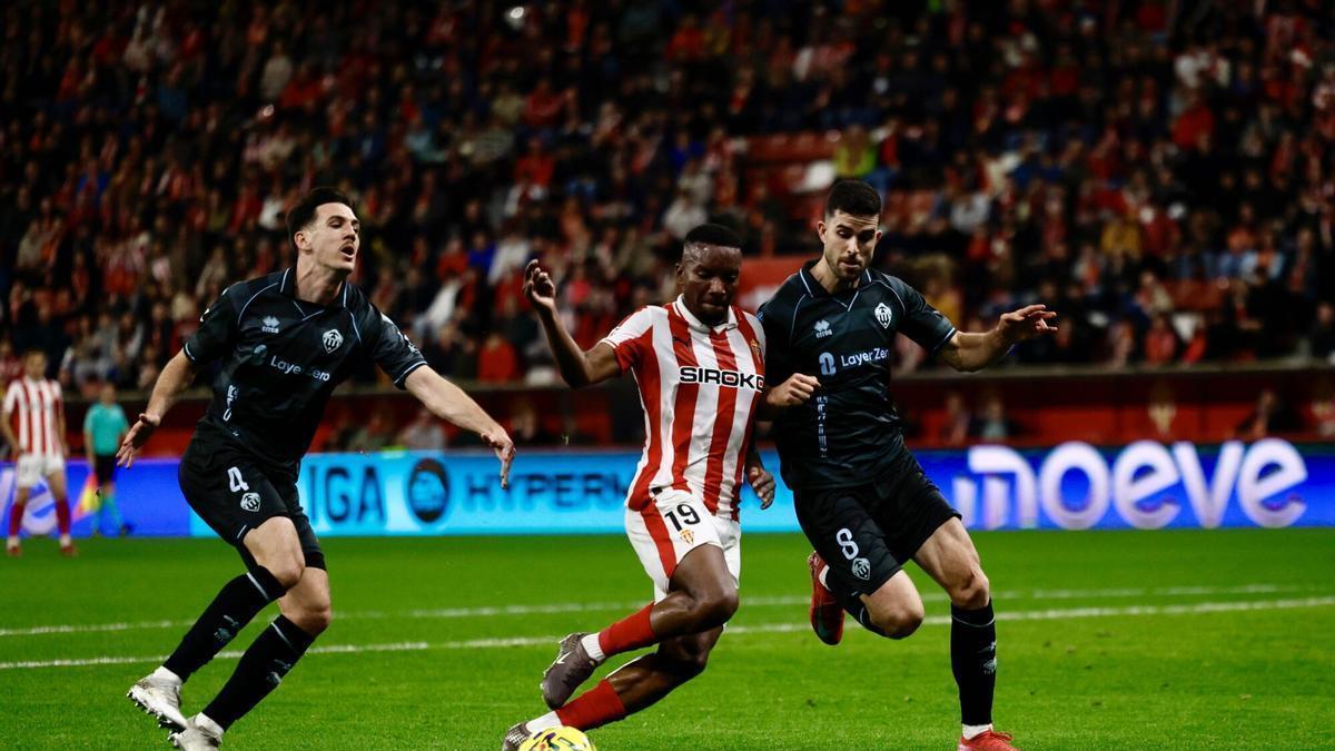 Partido entre el Sporting y el Castellón