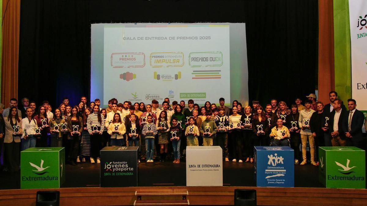Gala de entrega de una edición anterior de los premios.