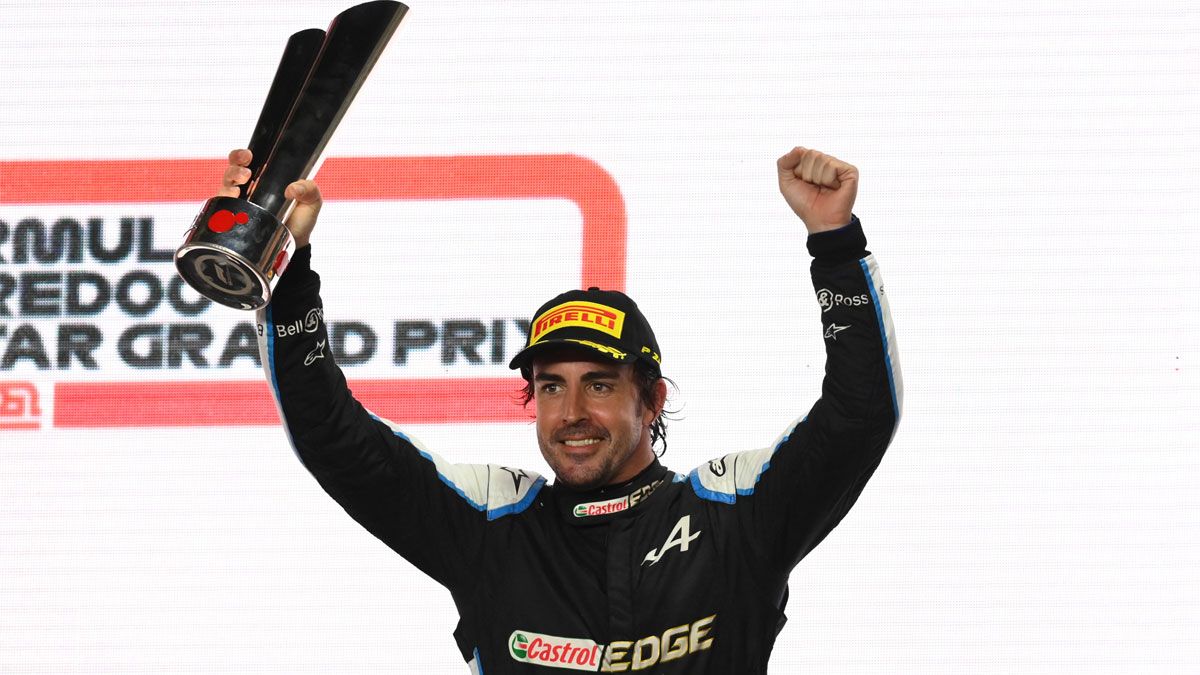 Alonso ha vuelto al podio después de siete años
