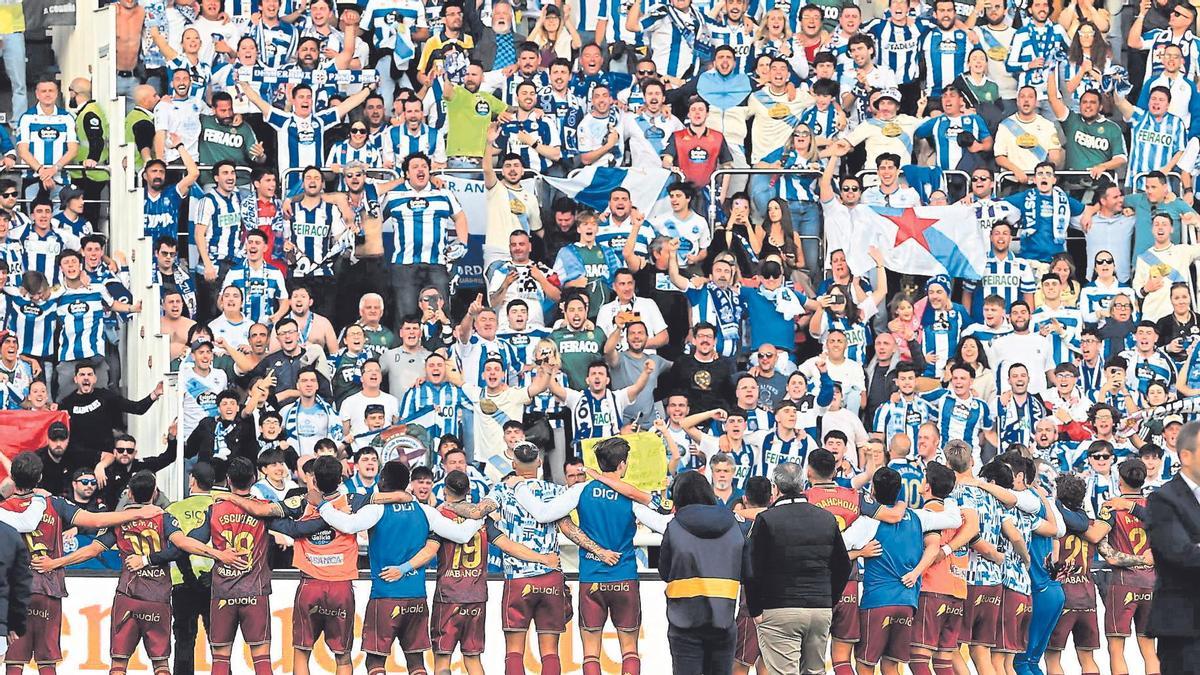 Un pequeño Riazor en cada viaje