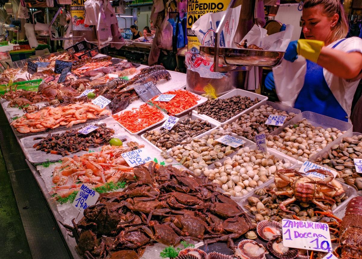 El interior del Mercado de la Esperanza