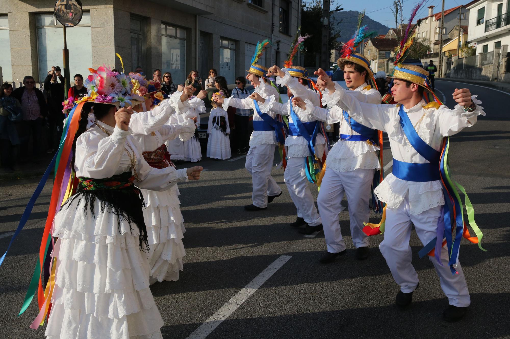 Las damas y galanes copan la atención en Meira