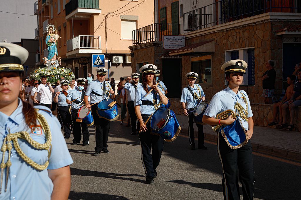 Procesión de la Virgen en Cabo de Palos y Los Nietos