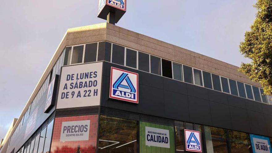El supermercado de ALDI en Los Majuelos. | | E.D.