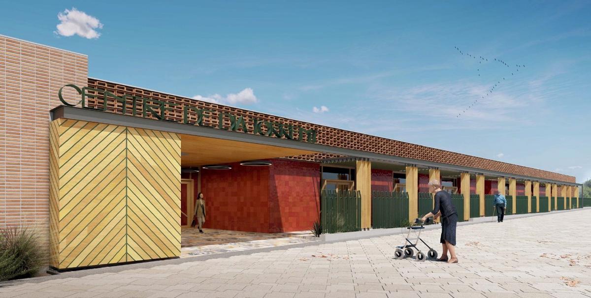 El nuevo centro de día para mayores y personas con diversidad funcional.