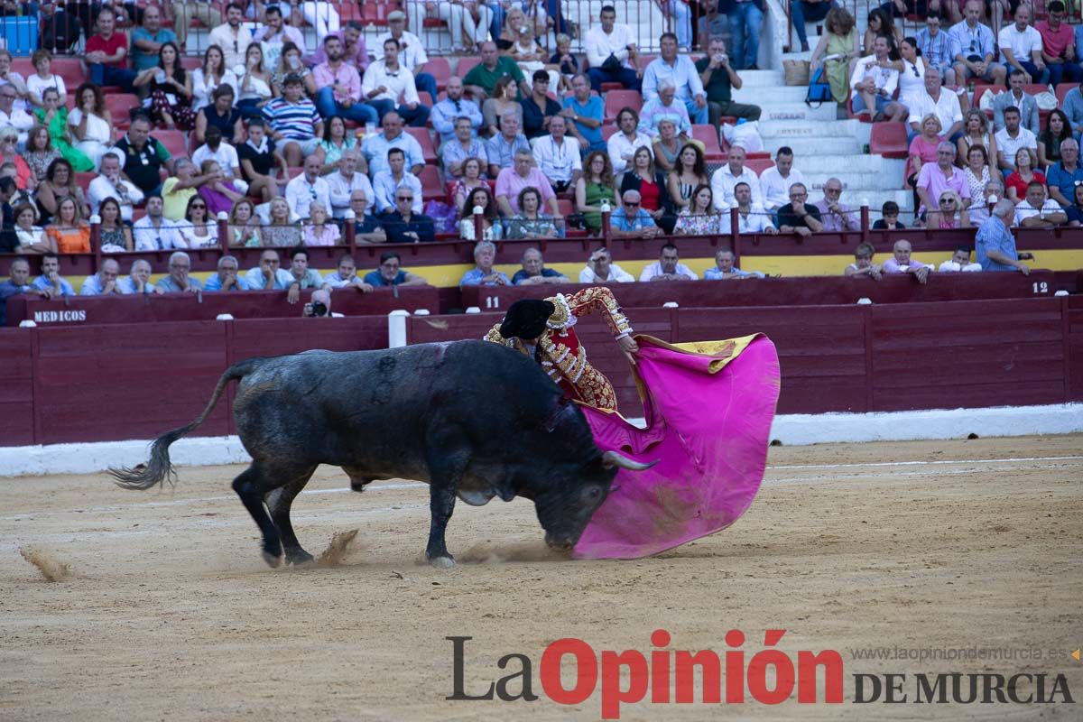 Rafaelillo y Antonio Ferrera salen a hombros en el mano a mano de Victorino en Murcia