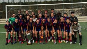 El éxito del Infantil A femenino en la Primera División masculina