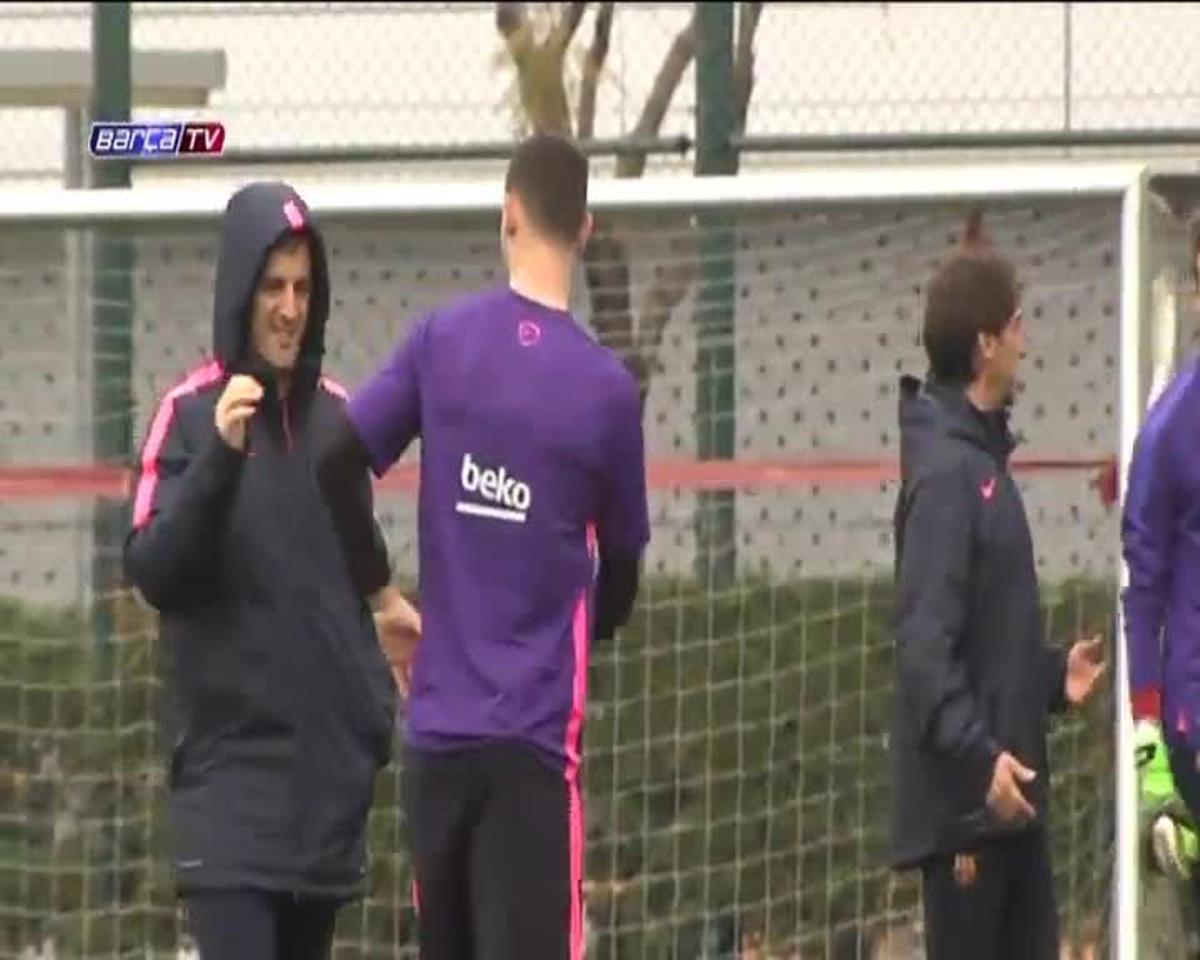 Thomas Vermaelen ya entrena con el grupo