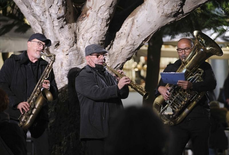 Encendido de la iluminación de Navidad en Santa Cruz de Tenerife