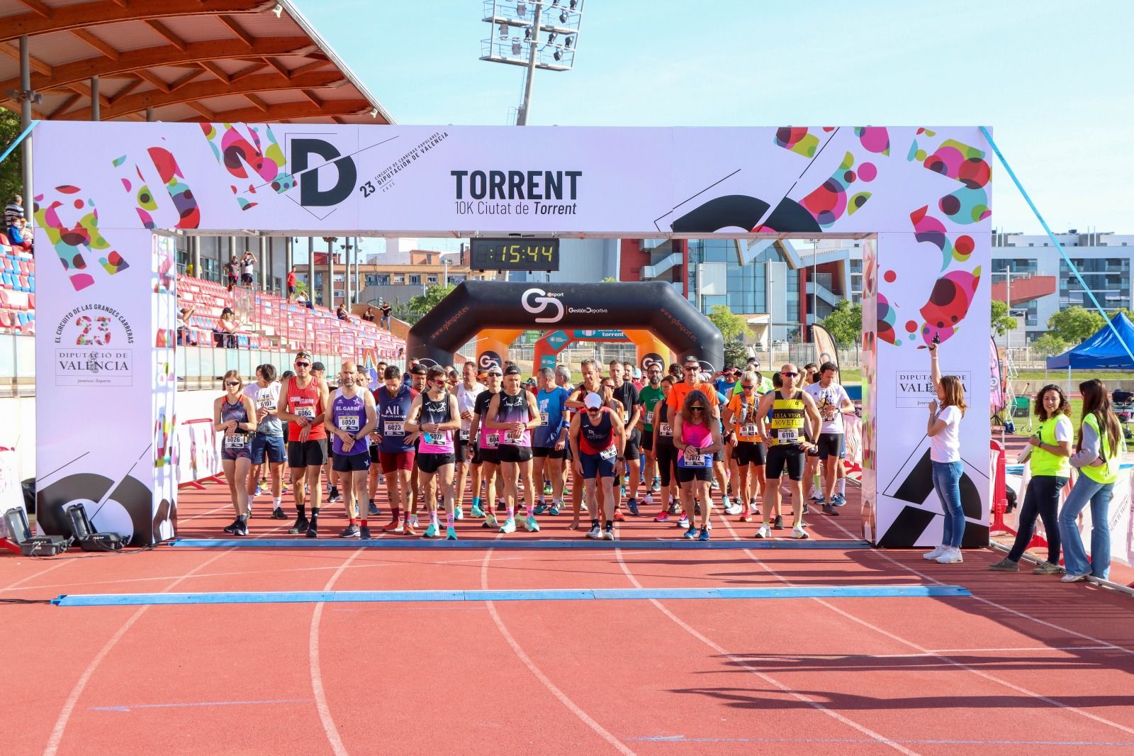 El 10K Ciutat de Torrent inauguró el Circuito de Carreras Populares Diputación de Valencia.