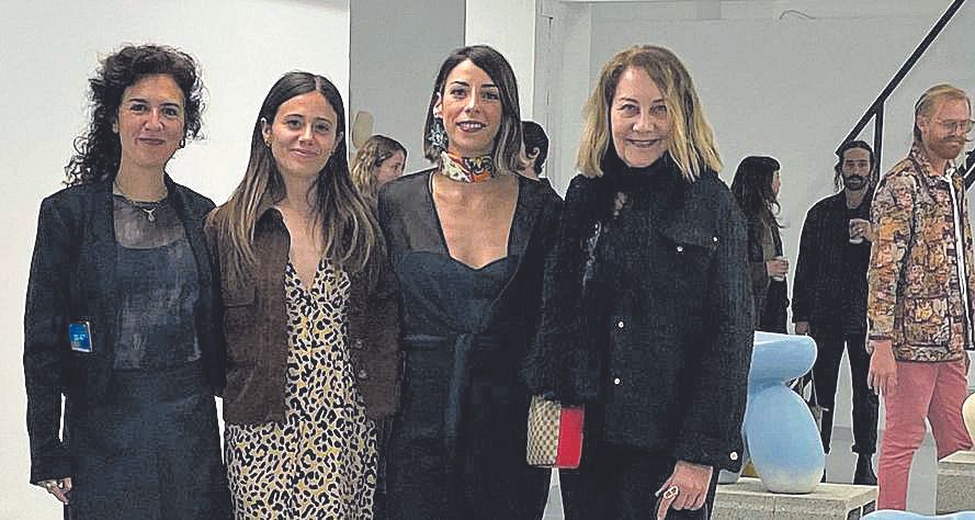 Natalia Benito, Nicole Scarpa, Sara G. Arjona y Águeda Ropero.