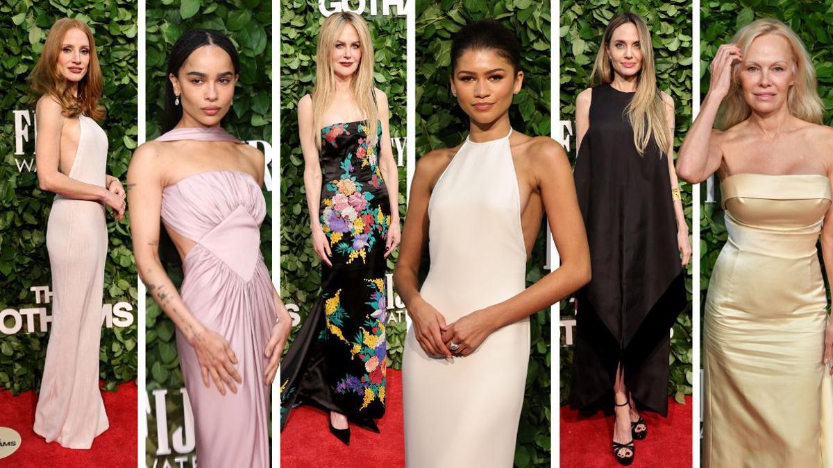 Zendaya, Nicole Kidman, Angelina Jolie, Pamela Anderson sin maquillaje… los 10 mejores looks de los Premios Gotham 2024