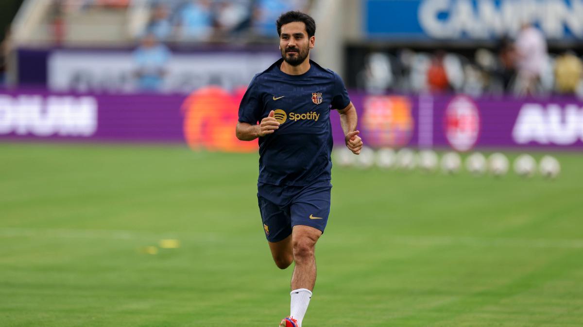 Ilkay Gündogan, con el FC Barcelona