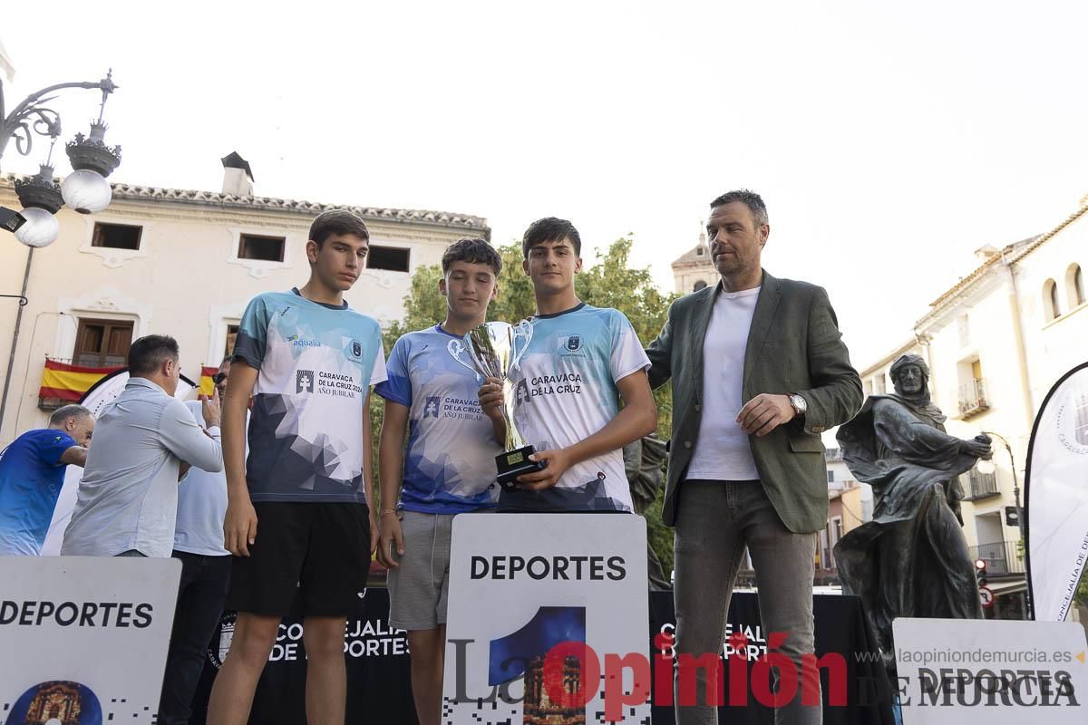 Clausura de las Escuelas Municipales Deportivas de Caravaca