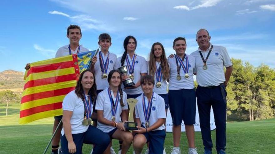 La Selección Valenciana, oro en el Campeonato de España de FFAA Infantil