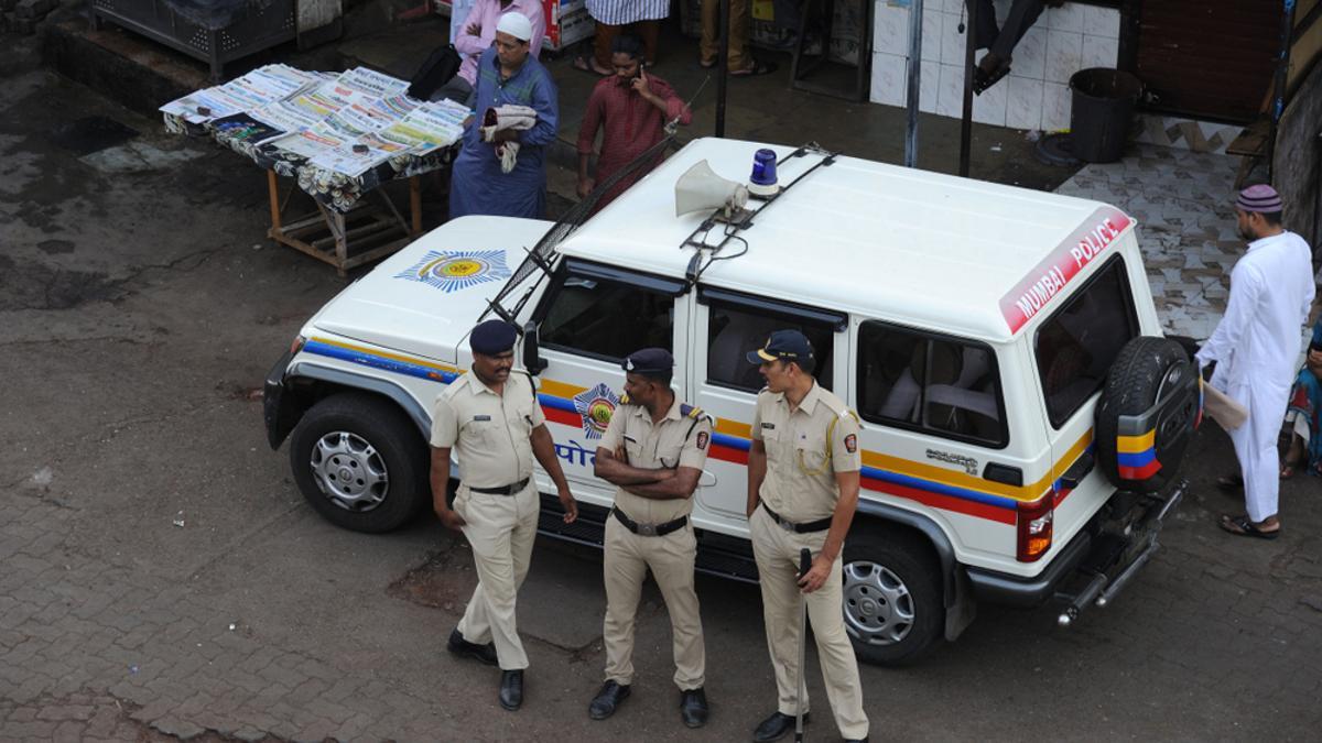 Agentes de la Policía india.