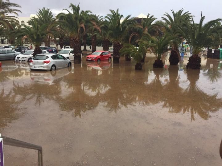 Lluvia en Lanzarote