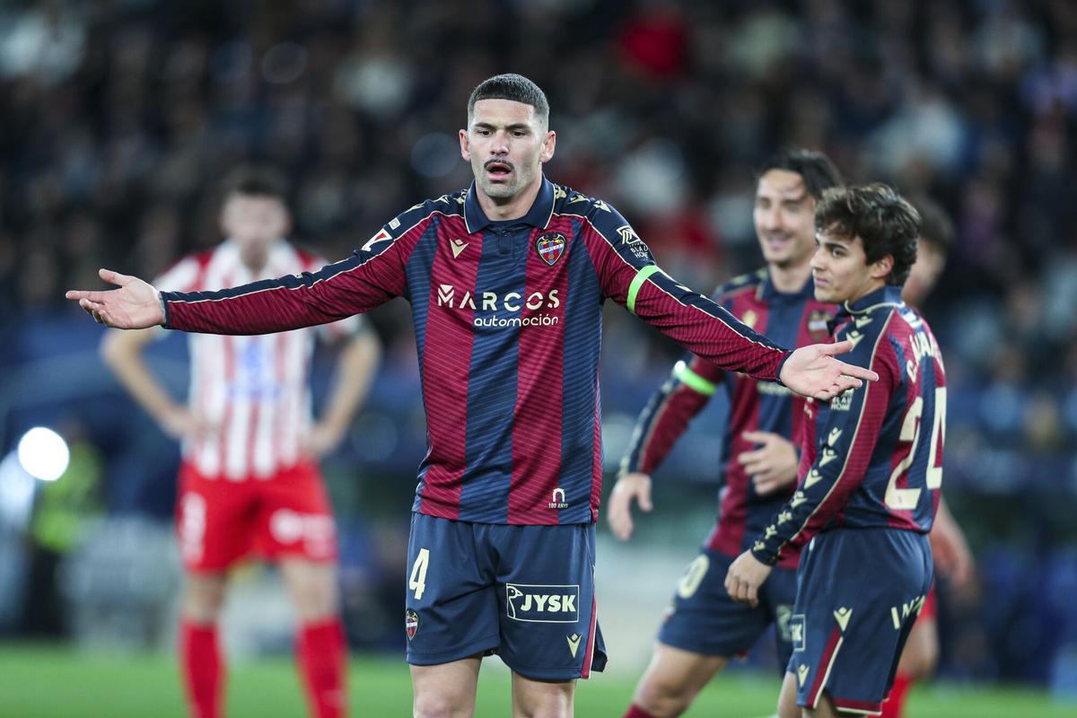 LaLiga: Levante - Atlético de Madrid, en imágenes.