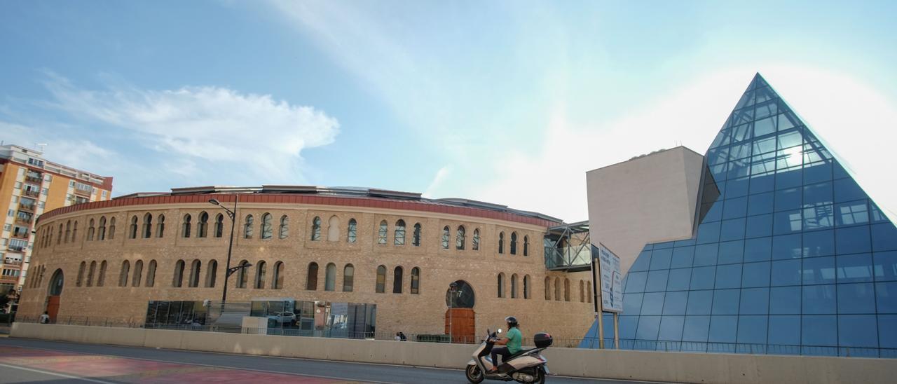 La plaza de toros de Villena.